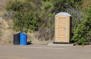 porta potty outdoor